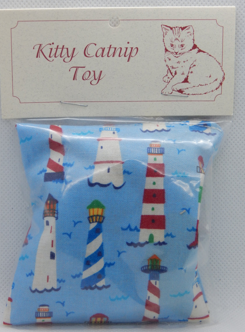 Bright Lighthouses<br>Catnip Pillows