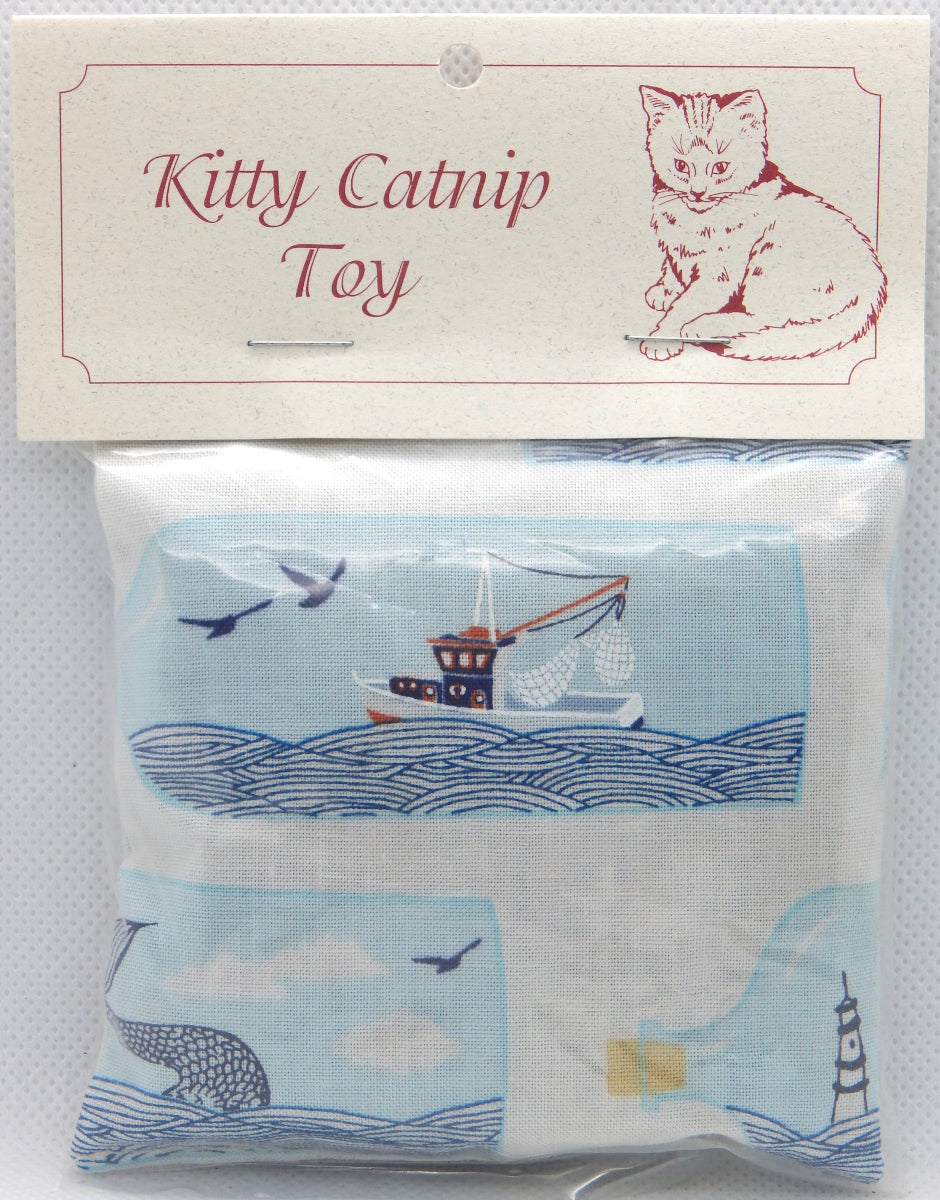Fishing Boat<br>Catnip Pillows