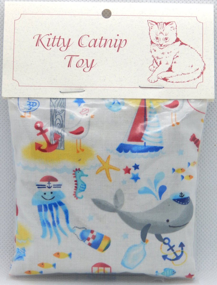 Nautical Scene<br>Catnip Pillows