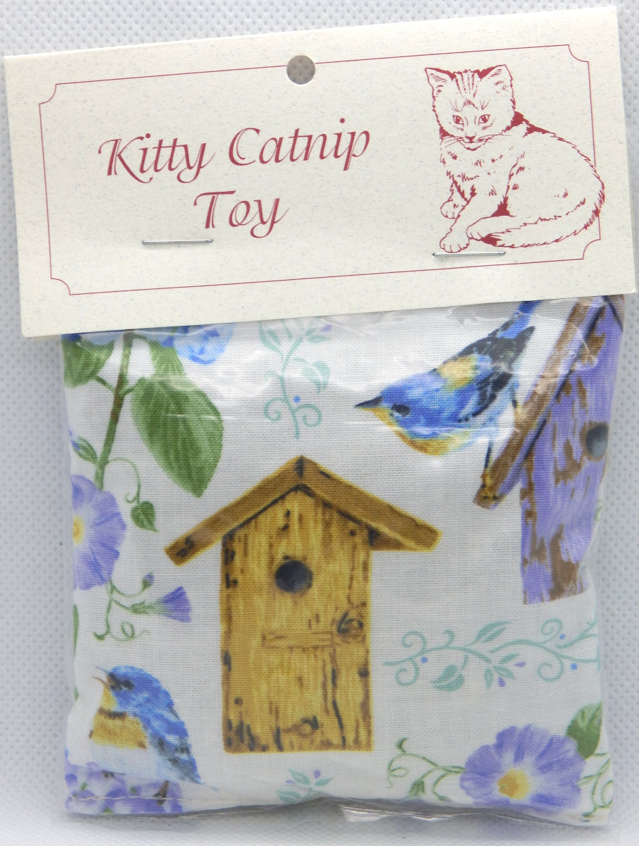 Birdhouses and Birds<br>Catnip Pillows