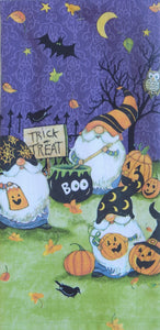 Halloween Gnomes<br>Dual Purpose Towel<br>by KayDee Linens