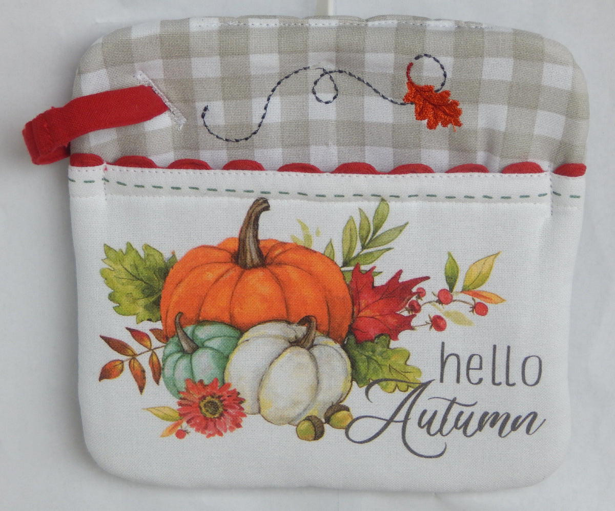 Hello Autmn, Pocket Mitt, by KayDee Designs