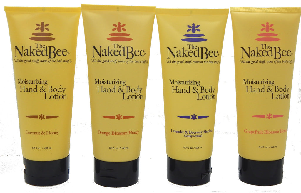 Naked Bee<br>Moisturizing Hand & Body Lotion<br>6.7 ounce (large) tube