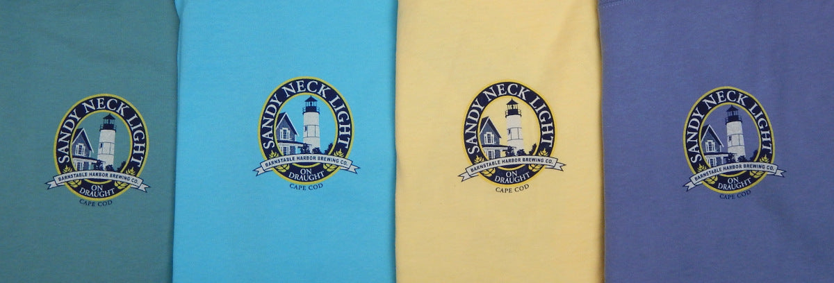 Sandy Neck Light<br>Pigment-Dyed Short Sleeve T-Shirt<br>by Austins