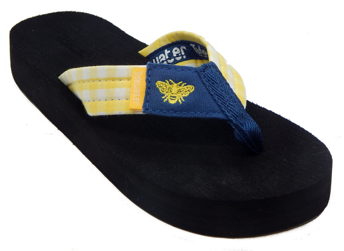Bee Plaid<br>40% OFF!<br>Boardwalk Collection<br>by Tidewater Sandals