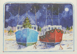 Nautical Christmas Cards (#1353)<br>by Onion Hill Designs