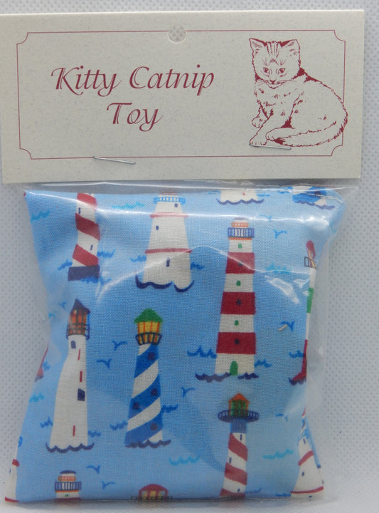 Bright Lighthouses<br>Catnip Pillows
