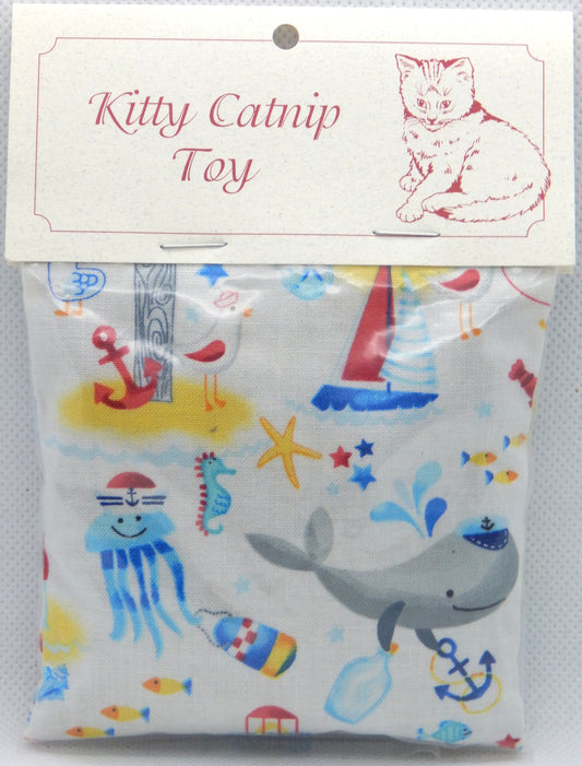 Nautical Scene<br>Catnip Pillows