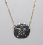 "Sand Dollar"<br>Sterling Silver Necklace<br>by Fishgirl Designs<br>60% OFF!