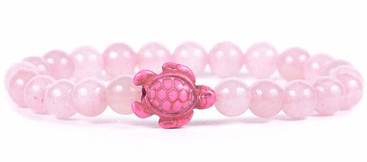 Sea Turtle<br>LIMITED EDITION!<br>Coral Reef Pink<br>Fahlo Tracking Bracelets
