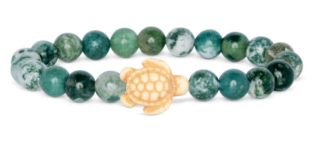 Sea Turtle<br>Seagrass<br>Fahlo Tracking Bracelets