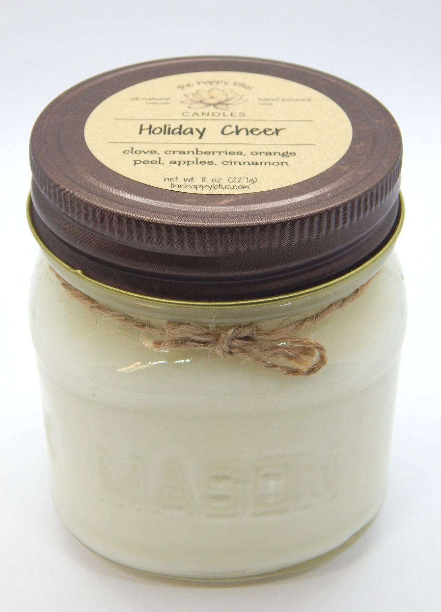 Holiday Cheer<br>Holiday Scent Jar Candles<br>by Happy Lotus