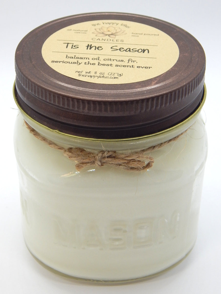 Tis The Season<br>Holiday Scent Jar Candles<br>by Happy Lotus