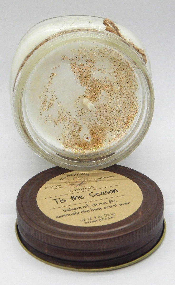 Tis The Season<br>Holiday Scent Jar Candles<br>by Happy Lotus