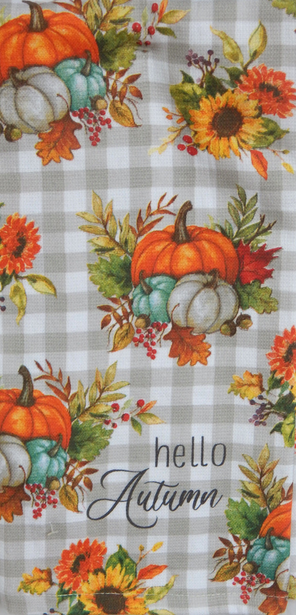 Hello Autumn<br>Dual Purpose Towel<br>by KayDee Linens