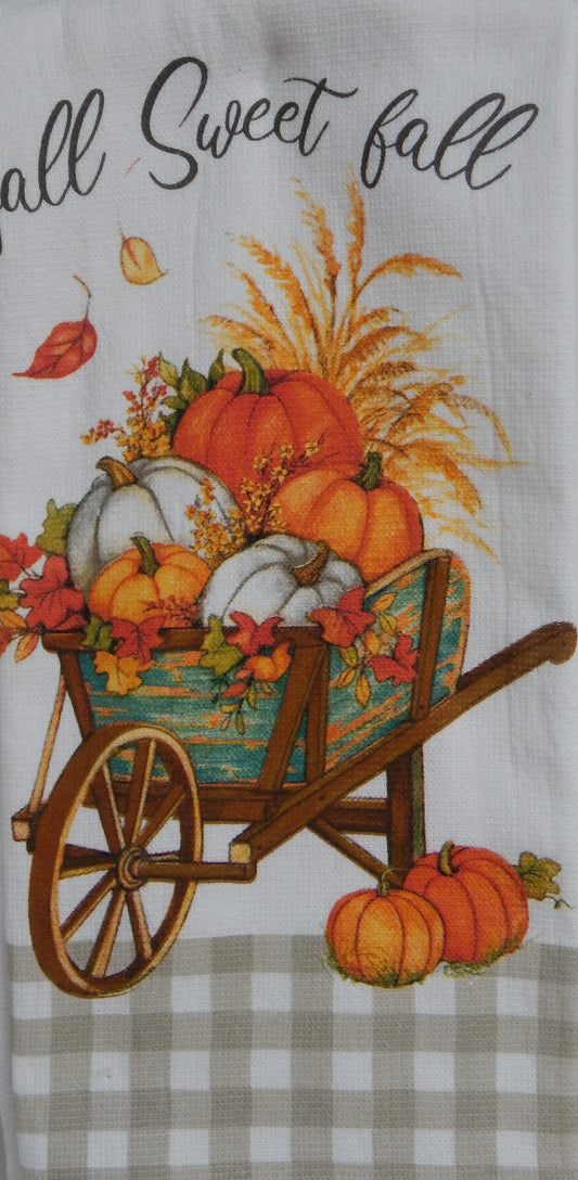 Wheelbarrow<br>Dual Purpose Towel<br>by KayDee Linens