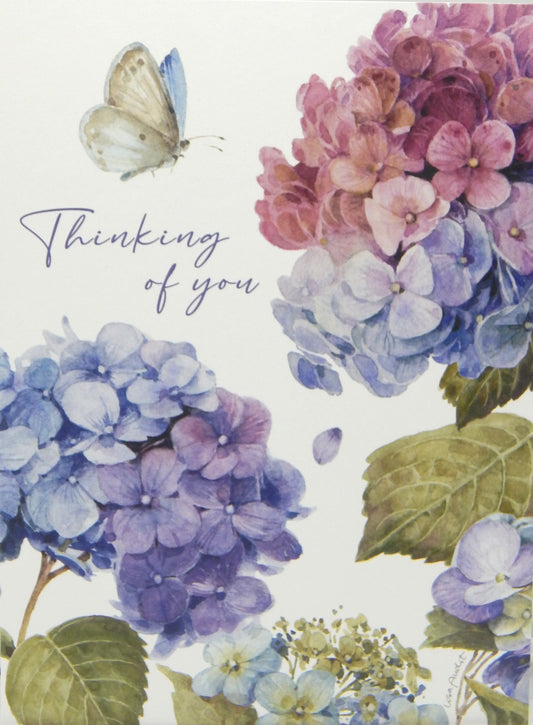 "Thinking of You"<BR>SINGLE Birthday Card AND BOOKMARK!<br>by Legacy