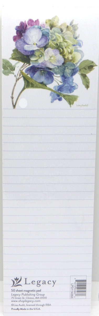 Hydrangea<br>Magnetic List Pad<br>by Legacy