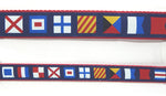 Preston Ribbons "A-Z Nautical Code Flag" Collar, Leash or Set