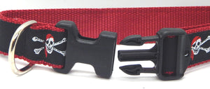 Preston Ribbons "Skull and Crossbones" Collar, Leash or Set