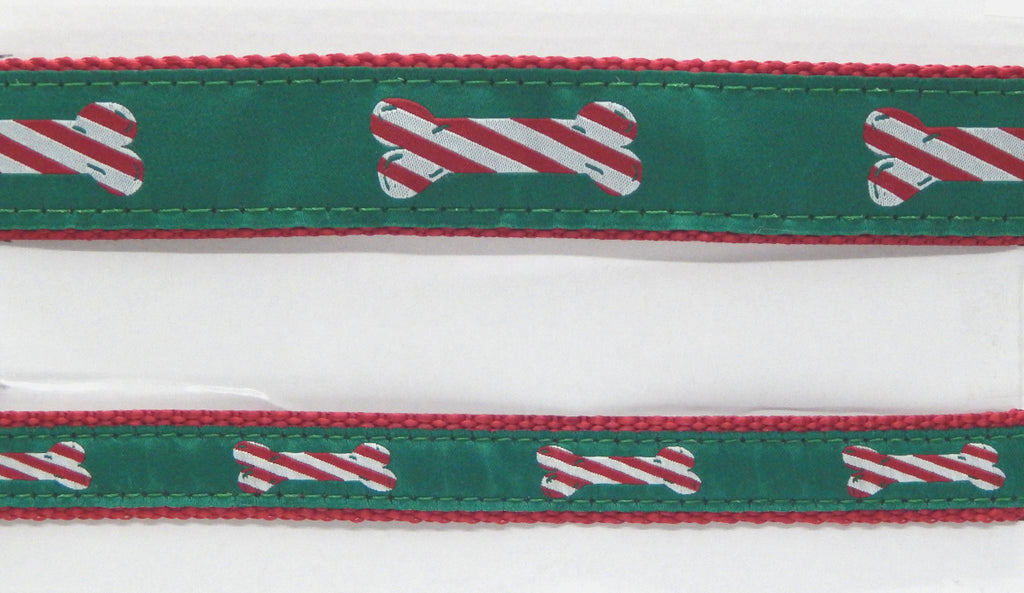 Preston Ribbons "Peppermint Stick" Collar, Leash or Set