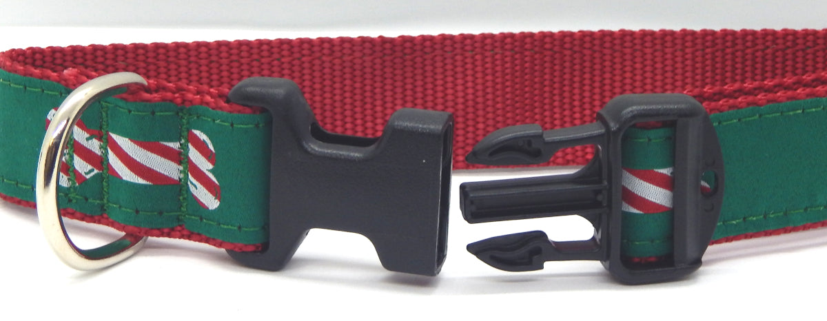 Preston Ribbons "Peppermint Stick" Collar, Leash or Set