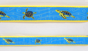 Preston Ribbons "Sea Turtle" Collar, Leash or Set