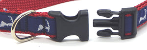 Preston Ribbons "Map of Cape Cod" Collar, Leash or Set