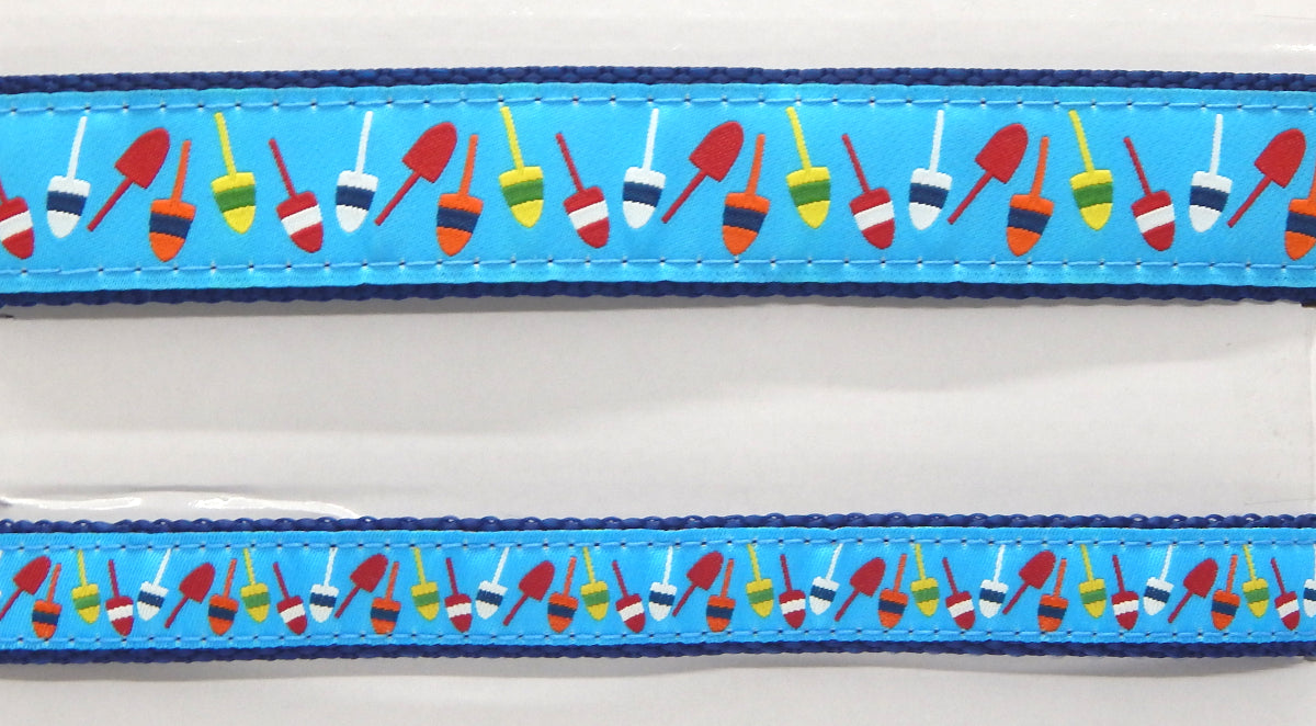 Preston Ribbons "Lobster Trap Buoys" Collar, Leash or Set