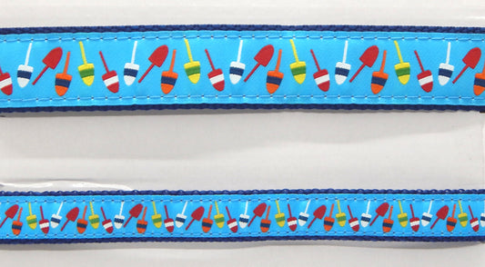 Preston Ribbons "Lobster Trap Buoys" Collar, Leash or Set