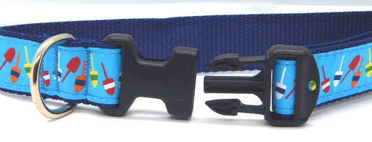 Preston Ribbons "Lobster Trap Buoys" Collar, Leash or Set