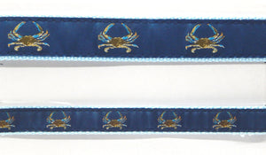 Preston Ribbons "Maryland Blue Crab" Collar, Leash or Set