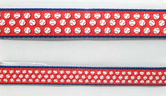 Preston Ribbons Baseball Collar, Leash or Set