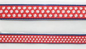Preston Ribbons Baseball Collar, Leash or Set
