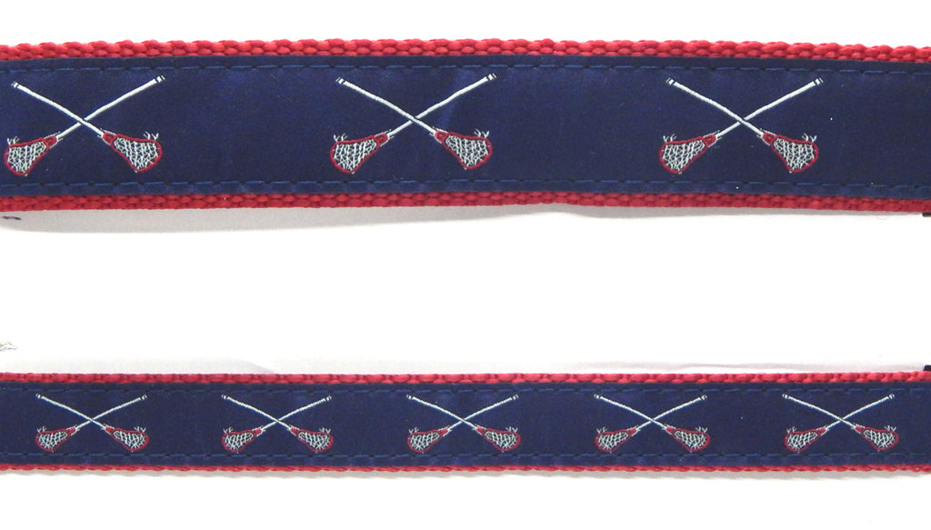 Preston Ribbons Lacrosse Collar, Leash or Set
