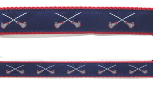 Preston Ribbons Lacrosse Collar, Leash or Set