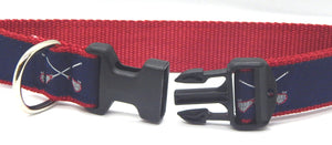 Preston Ribbons Lacrosse Collar, Leash or Set