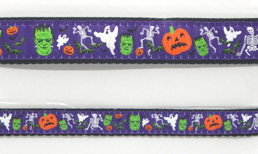 Preston Ribbons "Halloween" Collar, Leash or Set