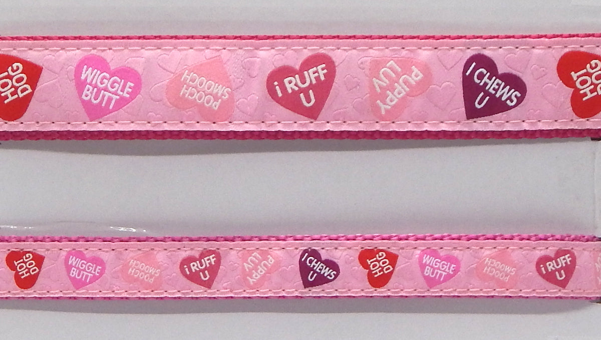 Preston Ribbons "Woof Hearts" Collar, Leash or Set