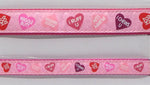 Preston Ribbons "Woof Hearts" Collar, Leash or Set