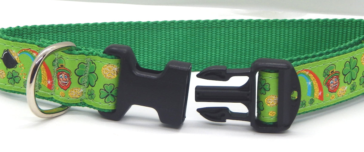 Preston Ribbons "Pot of Gold" Collar, Leash or Set