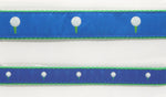 Preston Ribbons "Golf Ball on Blue" Collar, Leash or Set