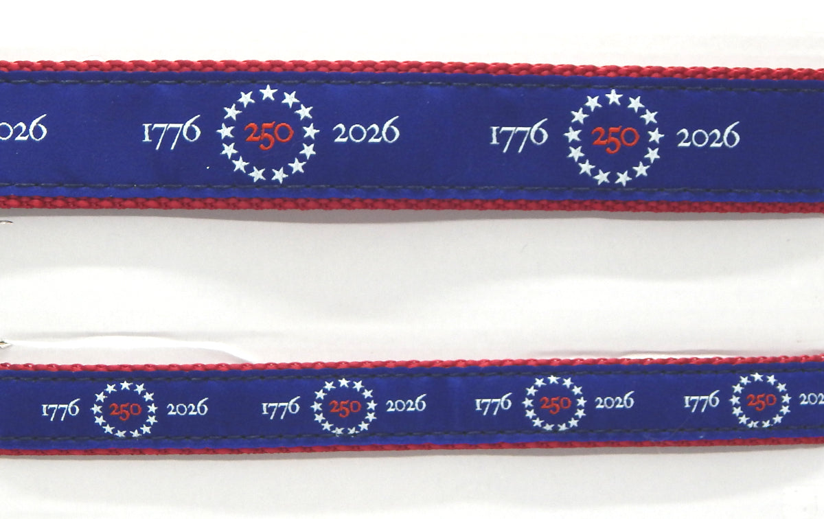 Preston Ribbons "America 250" Collar, Leash or Set
