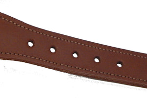 Preston Leather "Shamrocks on Navy" Belt, Navy Web, Size 36, MISFIT BELT SALE