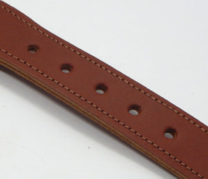 Preston Leather "Red Lobster" Belt, Navy Web, Size 40, MISFIT BELT SALE