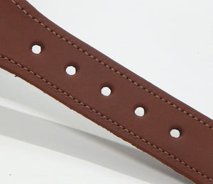Preston Leather "Golf Clubs/18th Hole" Belt, Khaki Web, Size 30, MISFIT BELT SALE