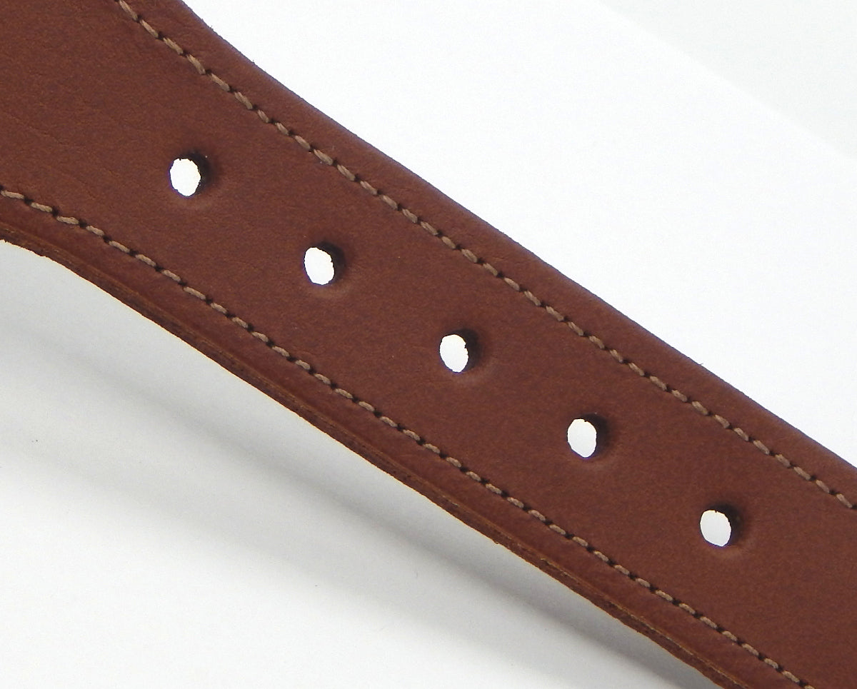 Preston Leather "A-Z Code Flag" Belt, Navy Web, Size 32, MISFIT BELT SALE