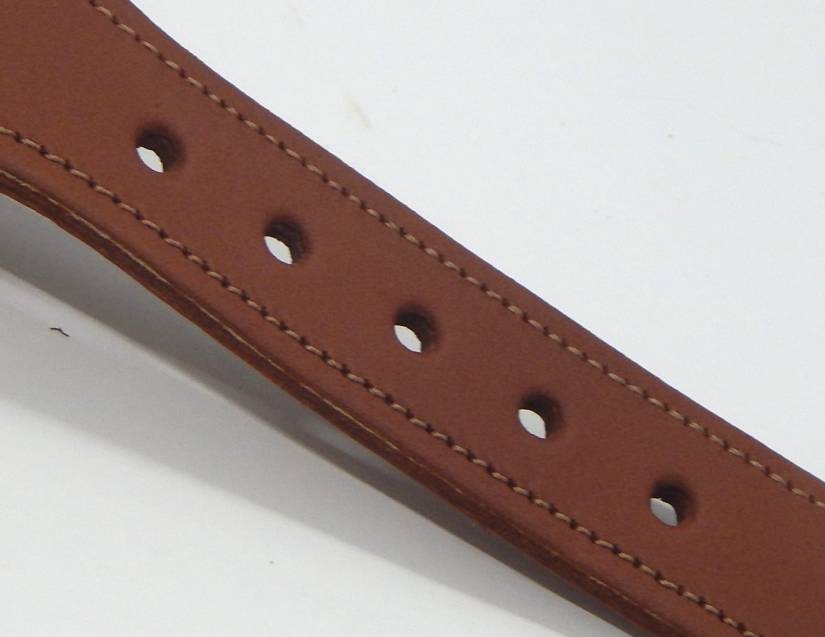 Preston Leather "Red Lobster" Belt, Navy Web, Size 42, MISFIT BELT SALE