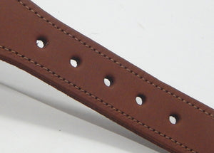 Preston Leather "Map of Cape Cod" Belt, White Web, Size 32, MISFIT BELT SALE