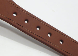 Preston Leather "Patriotic Anchors" Belt, Red Web, Size 32, MISFIT BELT SALE